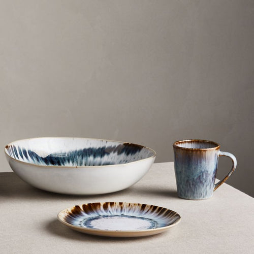 Blue and Brown Mug