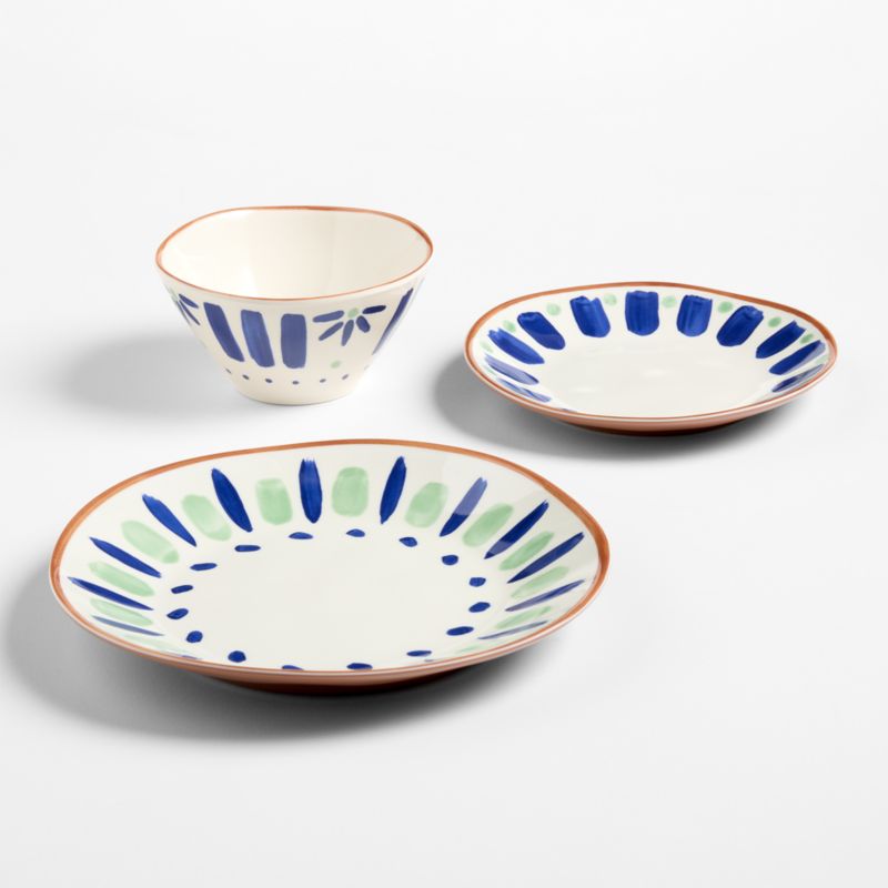 Geometric Pattern Dinner Plate