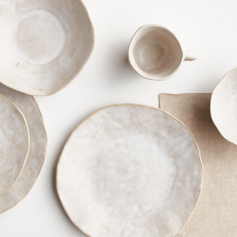 Irregular Ceramic Dinner Plate