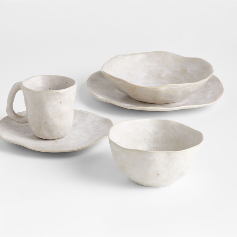 Irregular Ceramic Dinner Plate