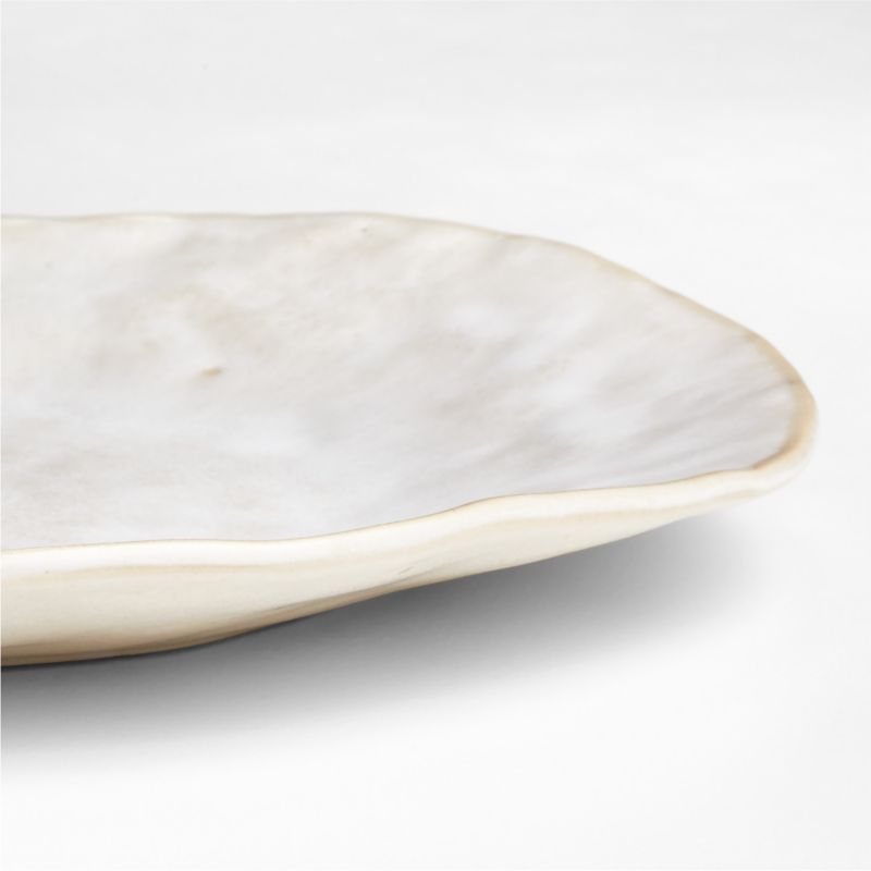 Irregular Ceramic Dinner Plate