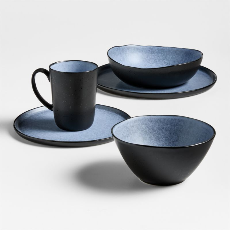 Stoneware Shallow Bowl