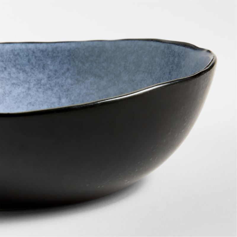 Stoneware Shallow Bowl