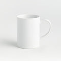 Straight-Sided Porcelain Mug