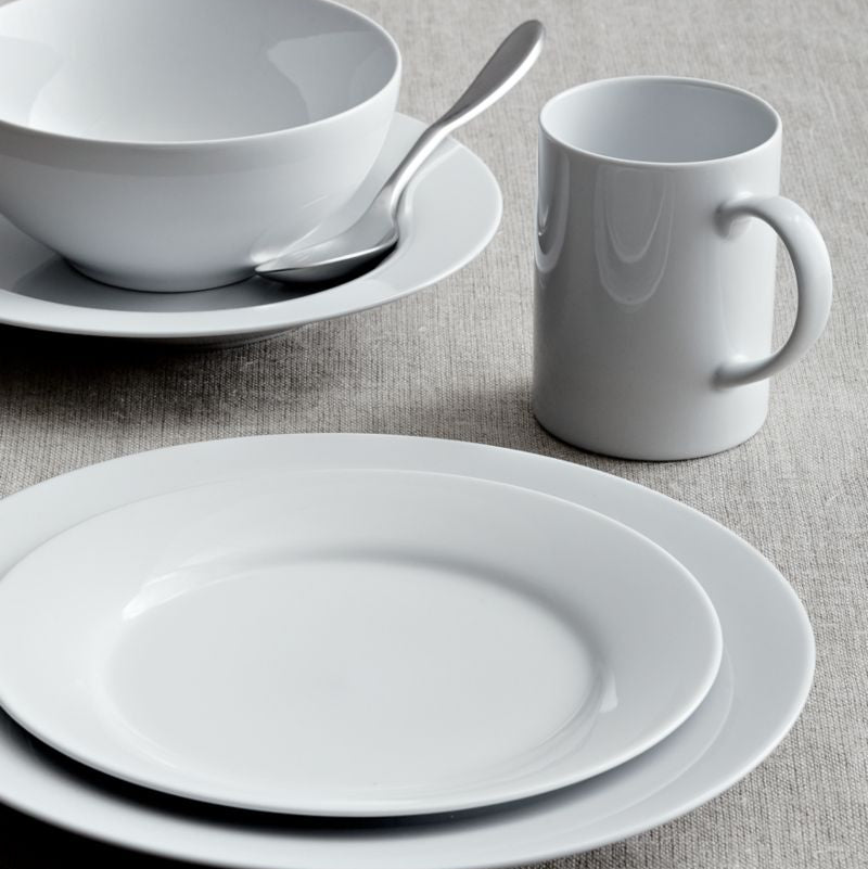 Straight-Sided Porcelain Mug