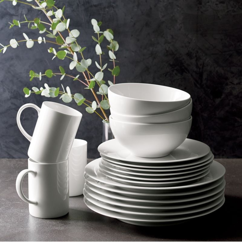 Straight-Sided Porcelain Mug