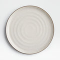 White Ceramic Dinner Plate