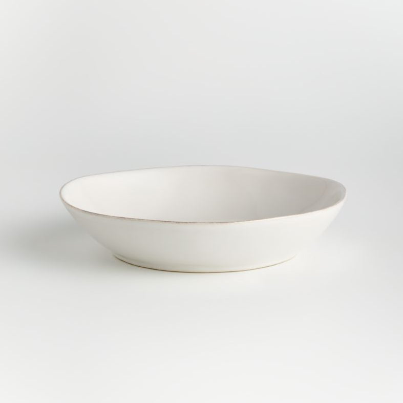 White Low Bowl