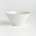 White Stoneware Cereal Bowl